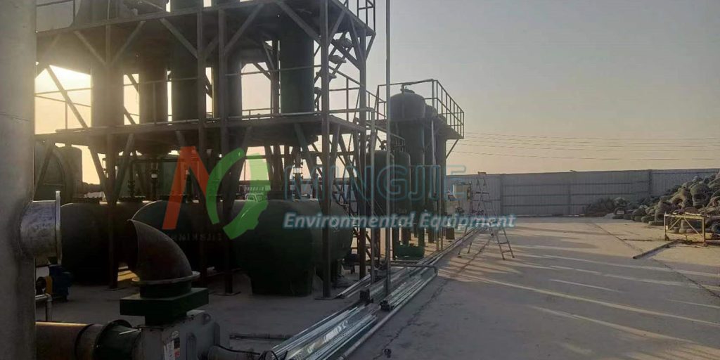 waste tire pyrolysis machine