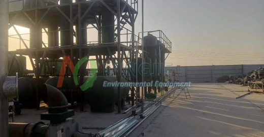 waste tire pyrolysis machine