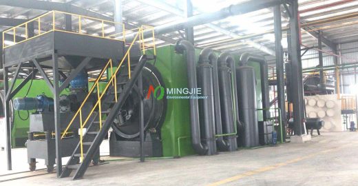 Continuous Tyre Pyrolysis Plant