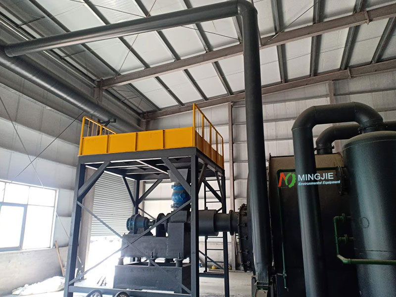 Continuouas Waste Tyre Pyrolysis Plant for Sale