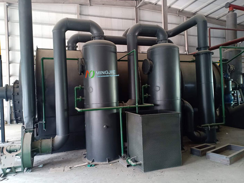 Continuous Waste Tyre Pyrolysis Reactor
