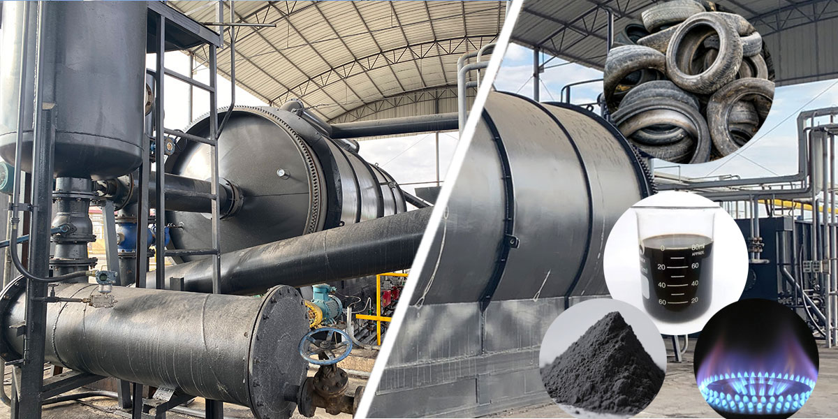 Tire Recycling Pyrolysis Plant for Energy Conversion