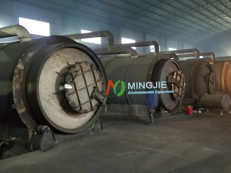 Waste Tire Recycling Pyrolysis Plant