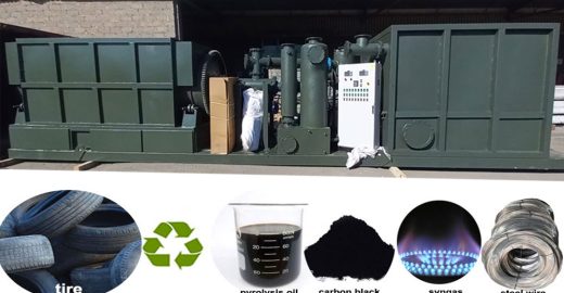 Tyre Recycling Pyrolysis Equipment for Waste Treatment
