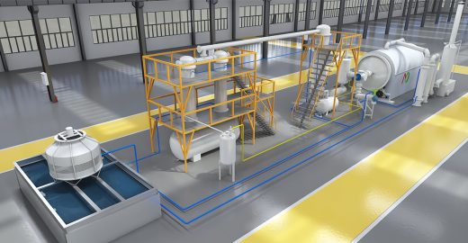 Waste Plastic To Fuel Pyrolysis Plant