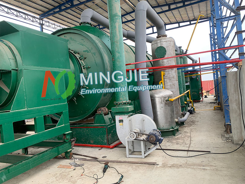 MJ-15 Plastic Waste Pyrolysis Plant in Pakistan