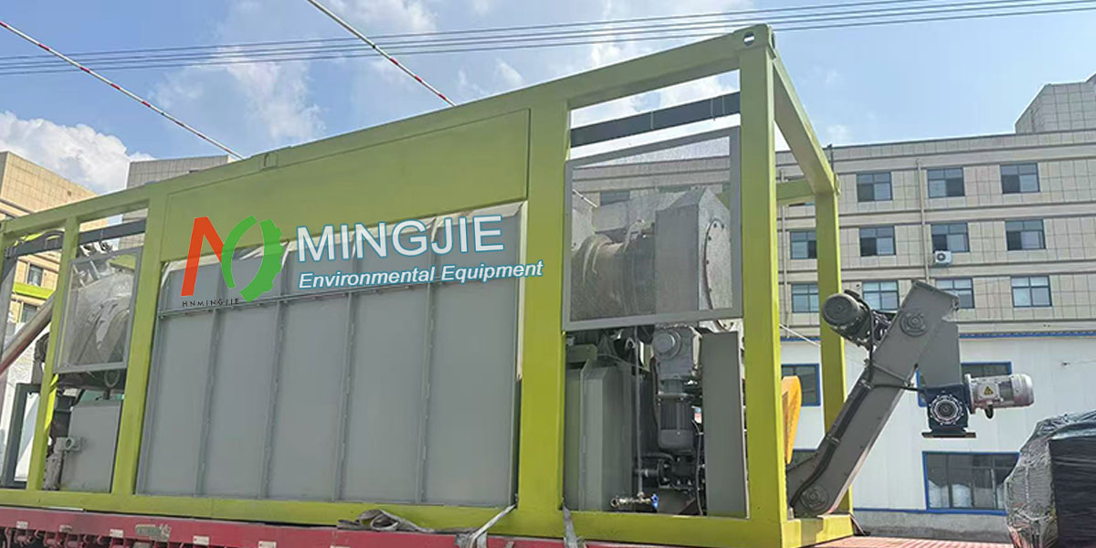 Mobile Biochar Machine for Sale to Chile