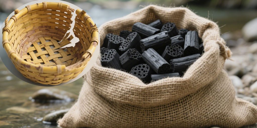Bamboo Biochar Production and Waste Recycling