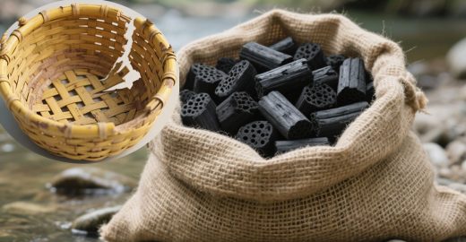Bamboo Biochar Production and Waste Recycling