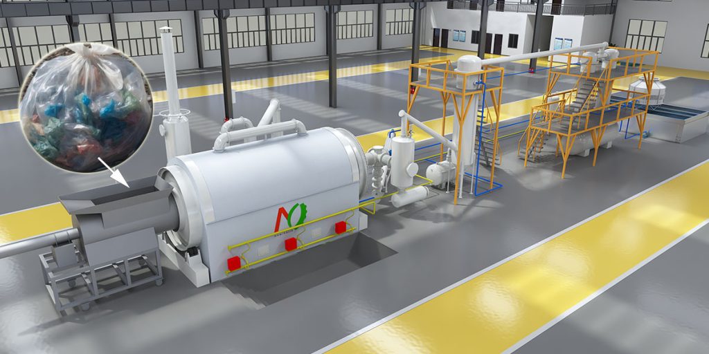 Plastic Pyrolysis Recycling Plant