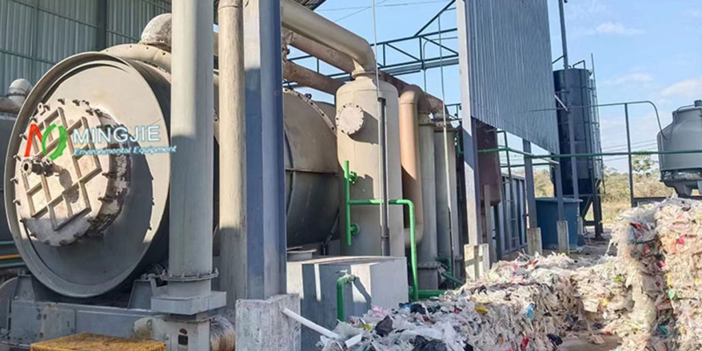 Pyrolysis Plant for Plastic Recycling