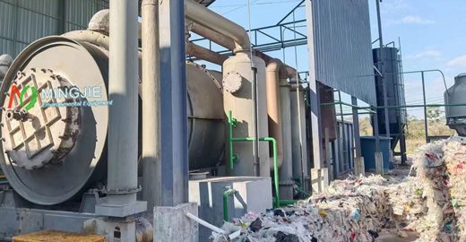 Pyrolysis Plant for Plastic Recycling