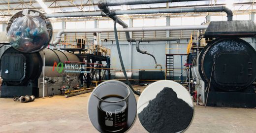 Pyrolysis Waste Plastic for Recycling