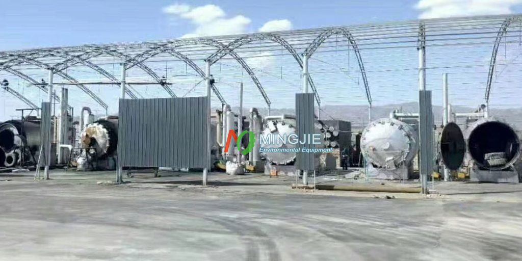 Tire Pyrolysis Plant
