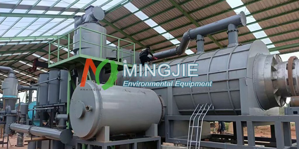 Bio Charcoal Making Machine