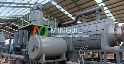 Bio Charcoal Making Machine