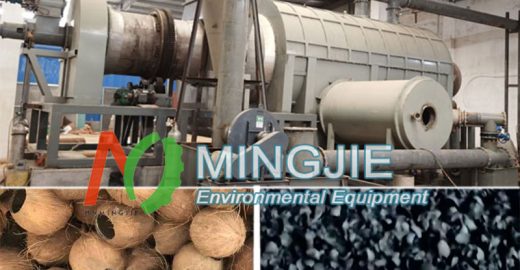 Coconut Shell Biochar Making Machine