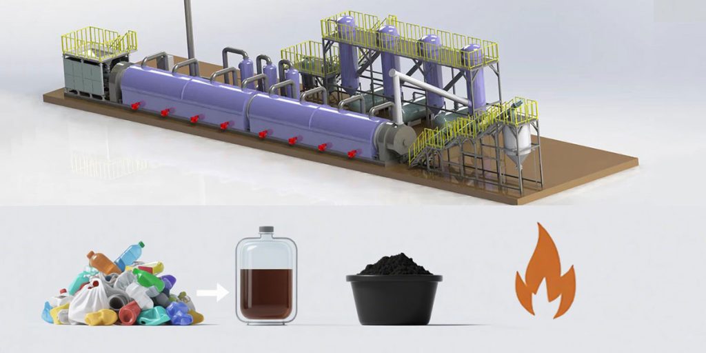 Industrial Plastic Pyrolysis Plant