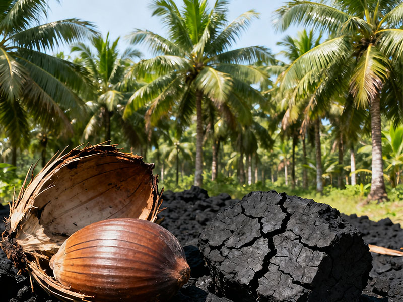 Palm Kernel Shell Biochar