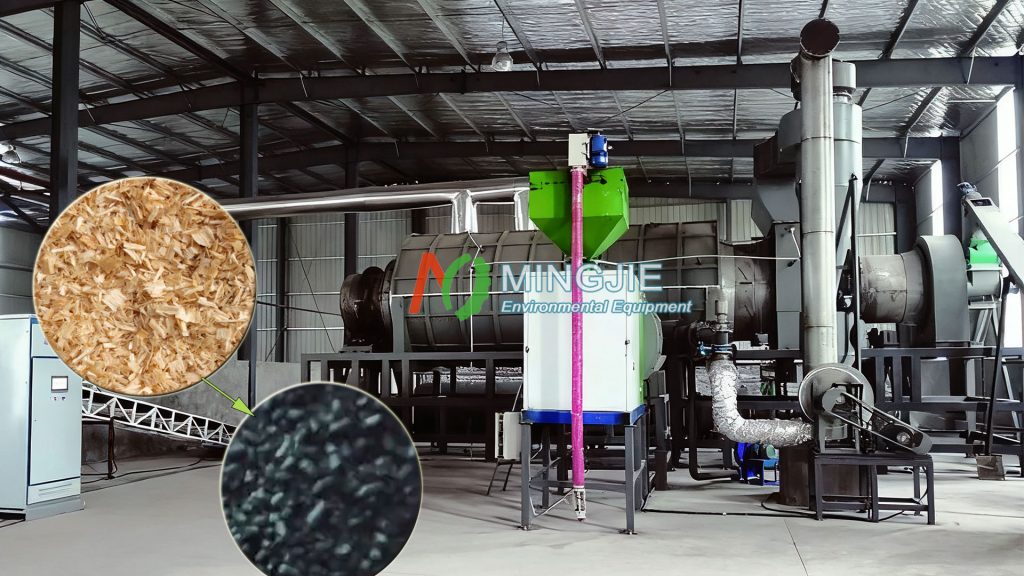 Pyrolysis Machine for Biomass Resource Utilization
