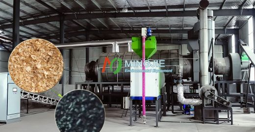 Pyrolysis Machine for Biomass Resource Utilization