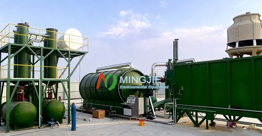 Tire To Diesel Recycling Plant