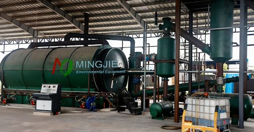 Pyrolysis Waste to Oil Machine