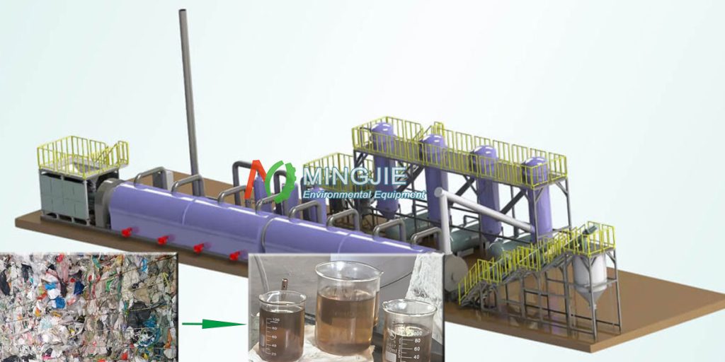 Continuous Plastic Pyrolysis System