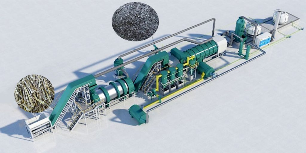 Rice Straw Biochar Production Equipment