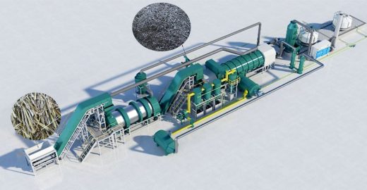 Rice Straw Biochar Production Equipment
