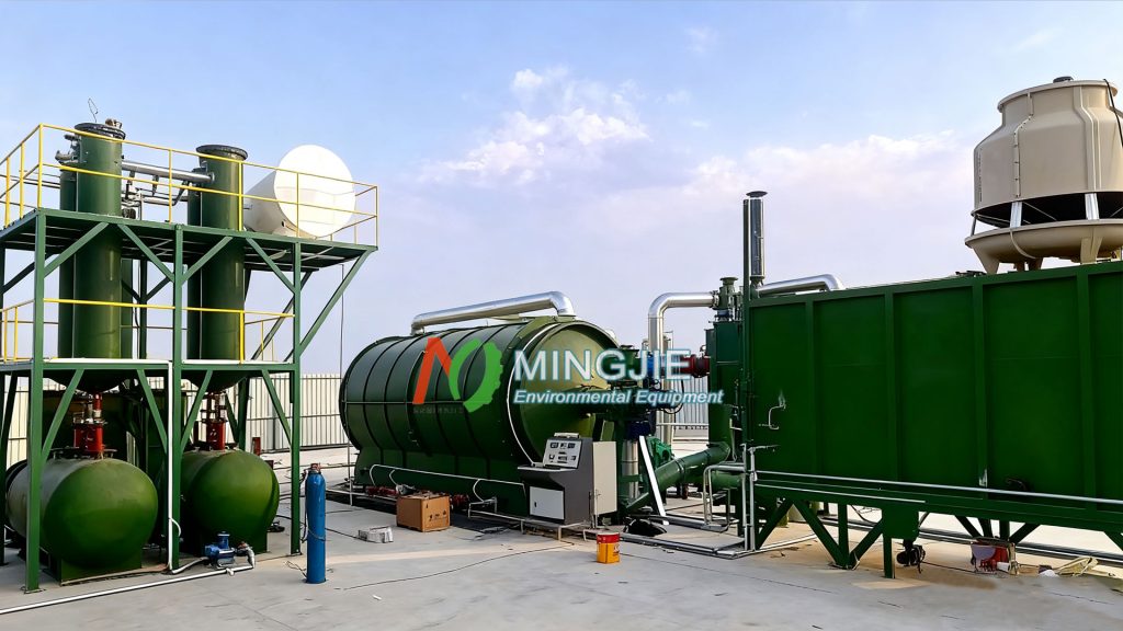 Waste Tyre to Oil Plant