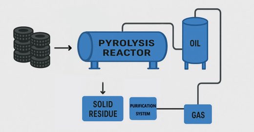 Waste Tyre to Oil Plant