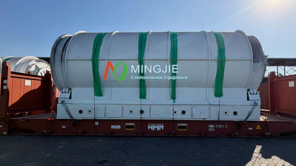 4 Sets Pyrolysis Machines for Sale to Argentina