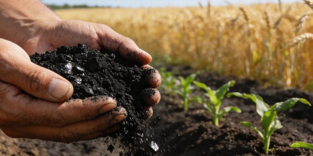 Making Biochar from Agricultural Waste