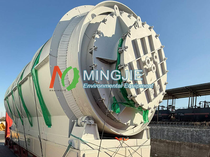 Solid Waste Pyrolysis Machine Shipped to Argentina