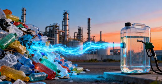 Turning Plastic into Fuel by Pyrolysis Plant