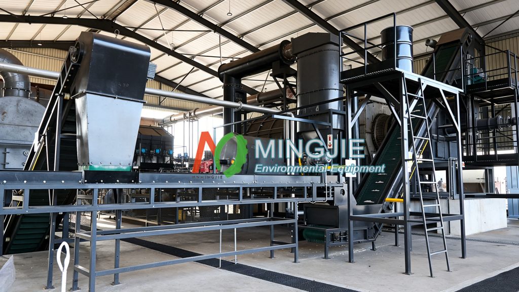 Waste Biomass Pyrolysis Plant