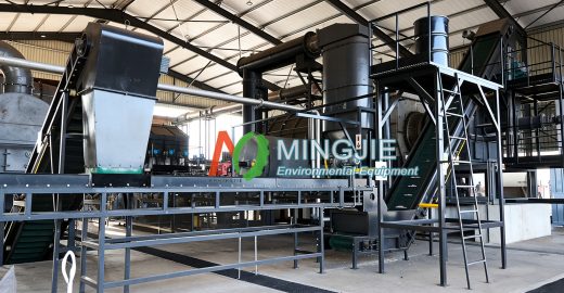 Waste Biomass Pyrolysis Plant