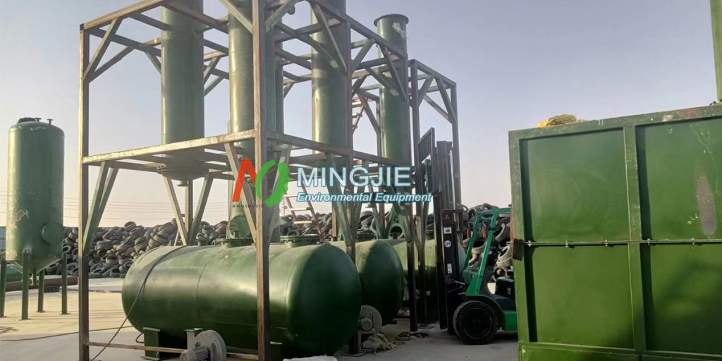 Waste Tire to Oil Plant for Resource Recovery