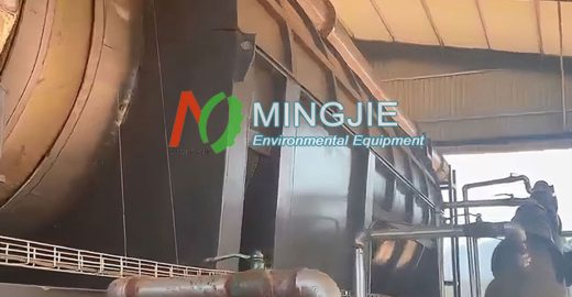 Wood Biochar Production Plant