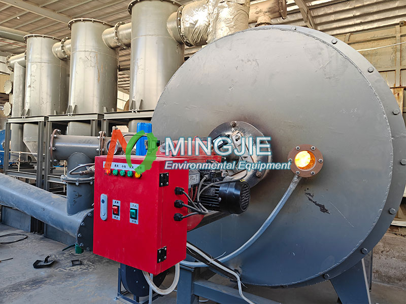 Carbonizer Machine for Energy Recovery