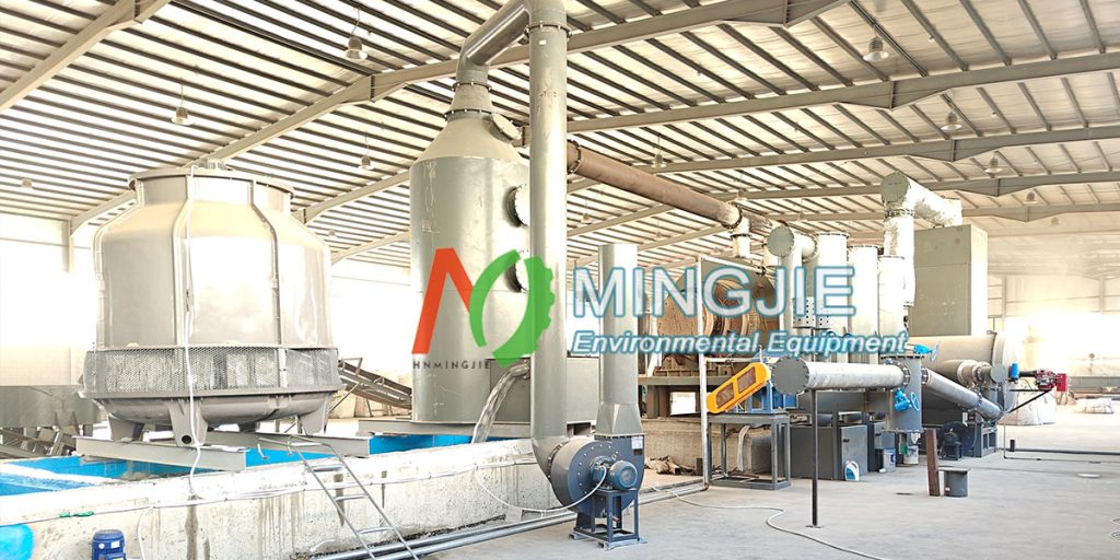 Continuous Biomass Pyrolysis Plant