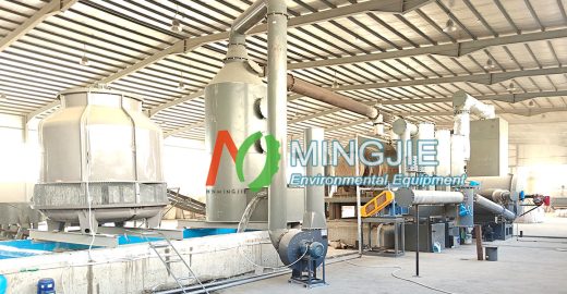 Continuous Biomass Pyrolysis Plant