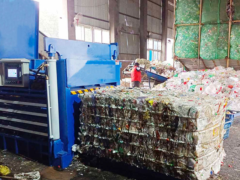 Plastic Bottle Horizontal Baler