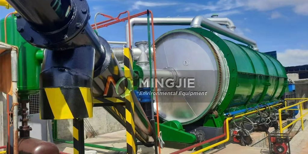 Plastic Pyrolysis To Fuel Oil Plant