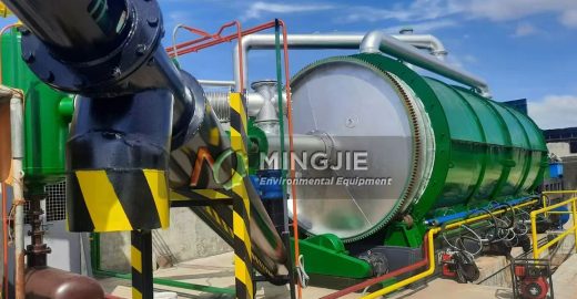 Plastic Pyrolysis To Fuel Oil Plant