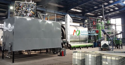 Waste Plastic Pyrolysis To Fuel Plant for Recycling