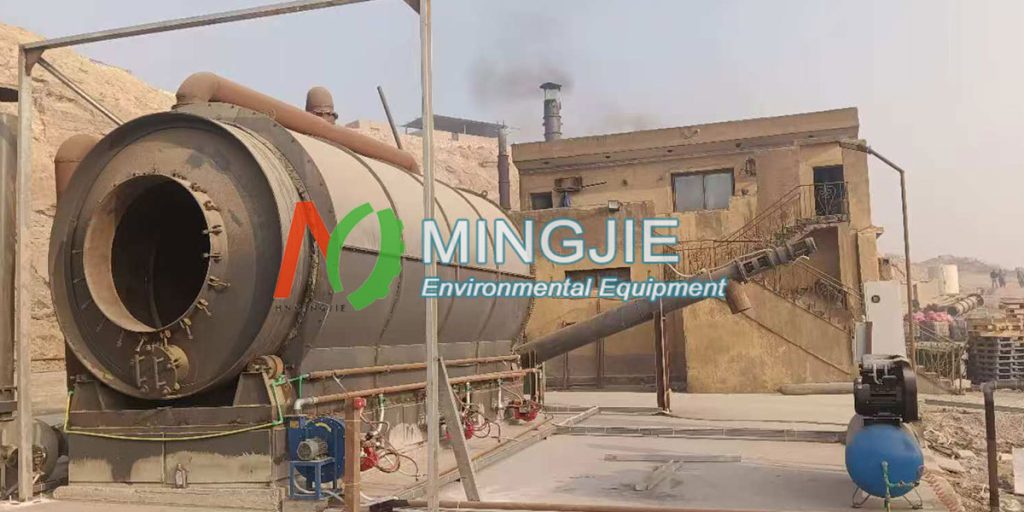 Installation of MJ-12 Pyrolysis Plant in Egypt
