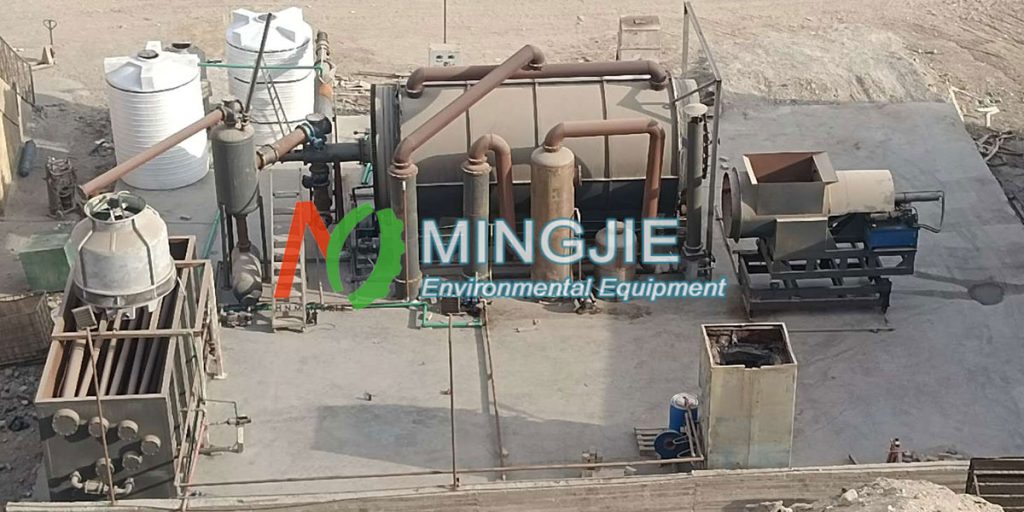Waste Plastic Pyrolysis System for Economic Circulation