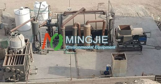Waste Plastic Pyrolysis System for Economic Circulation